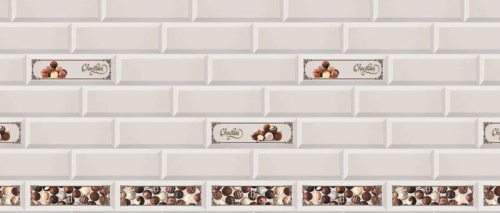 Фартук для кухни Керамика Choco /474