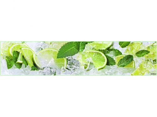 Фартук МДФ Лаймовый фреш