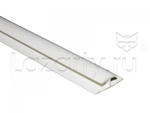 Соединительный пластиковый H-профиль 3 мм 2,44 м