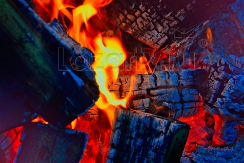 Защитное стекло Угли для кухни