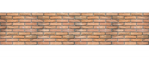 Фартук матовый МДФ Кирпичная кладка 3