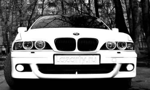 Реснички на фары BMW Е39 верхние