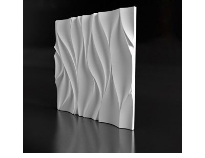 Панель 3D гипсовая Волна