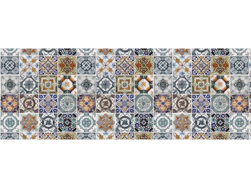 Фартук для кухни Плитка/ Восточные мотивы (фотопечать)