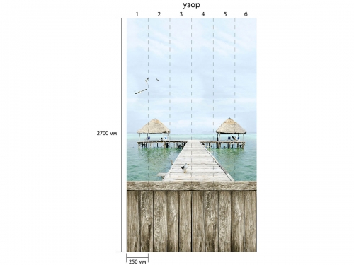 Панель ПВХ Novita Панорама Таиланд