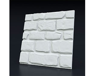 Панель 3D гипсовая Старый камень крупный