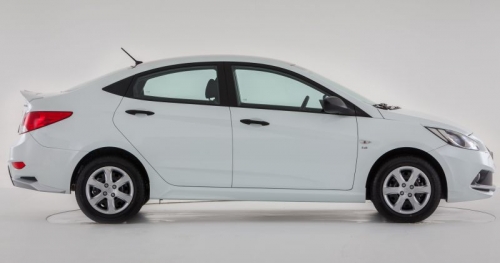 Накладка на порог правая Hyundai Solaris Hyundai