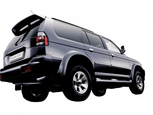 Спойлер для Mitsubishi Pajero Спорт