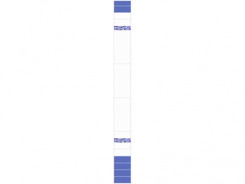 Панель ПВХ Панда Синий цветок (добор)
