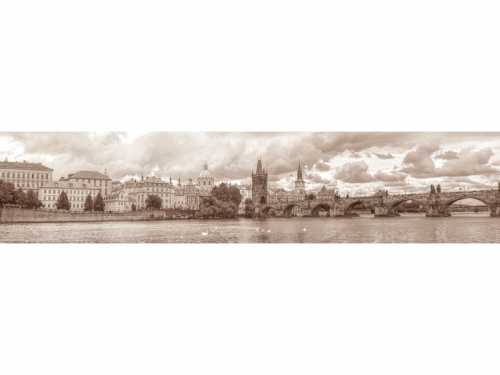 Фартук матовый МДФ Старый город