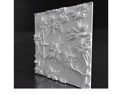 Панель 3D гипсовая Eden new