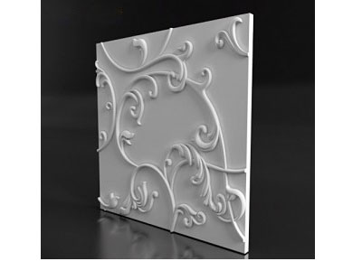 Панель 3D гипсовая Garden new