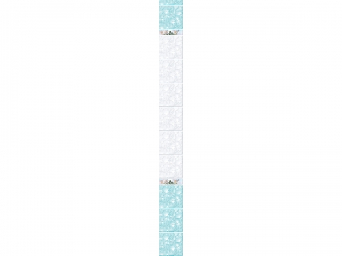 Панель ПВХ Novita Крокус лазурь (добор)