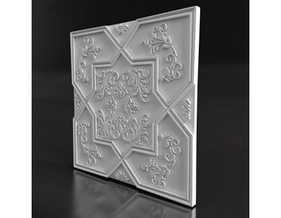 Панель 3D гипсовая Star new