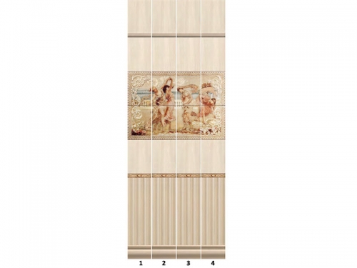 Панель ПВХ Unique Exclusive Флоренция (рисунок)