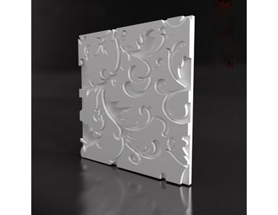 Панель 3D гипсовая Паттер