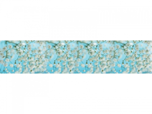 Фартук матовый МДФ Цветы 8