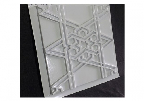 Панель 3D гипсовая Рукба new