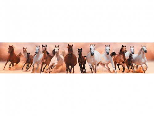 Фартук для кухни Табун (3D фотопечать)