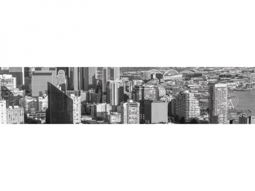 Фартук матовый МДФ Городской пейзаж 10