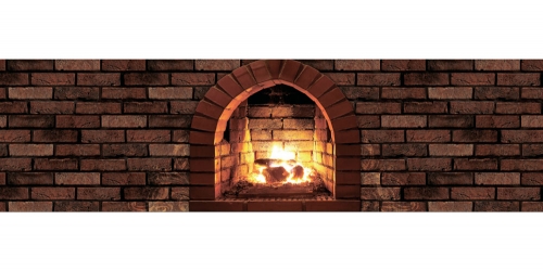 Фартук МДФ Камин SP 173
