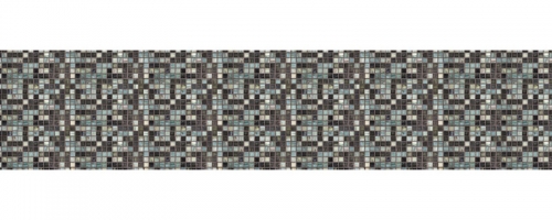 Фартук МДФ Мозаика темная