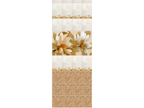 Панель ПВХ Novita Магнолия бежевая