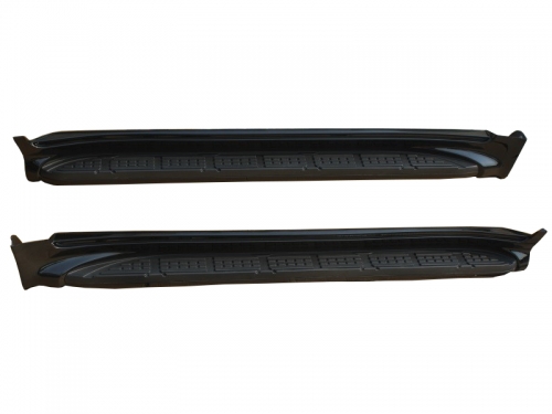 Пороги OEM черные Land Cruiser "07-/"12-