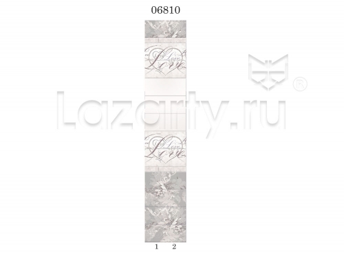 Панель ПВХ Панда Романтика (добор 1)