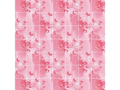 Панель ХДФ Фантазия роза