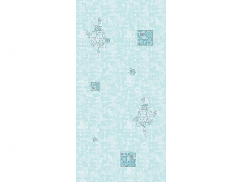 Панель ПВХ Небесно-голубой акцент