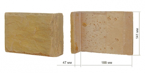 Угловой элемент Андорра большой 03-06 (141 мм)