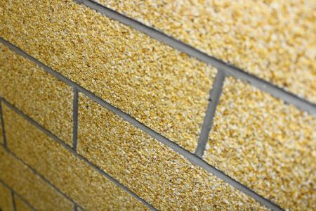 Гибкий кирпич Ciprus Delap в кладке