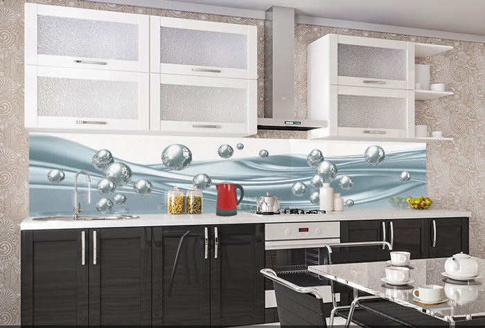 Фартук МДФ М 014 в интерьере