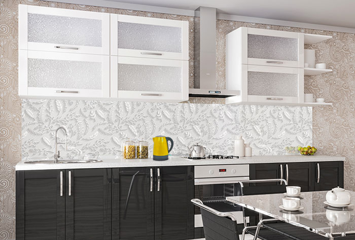 Фартук МДФ М 073 в интерьере