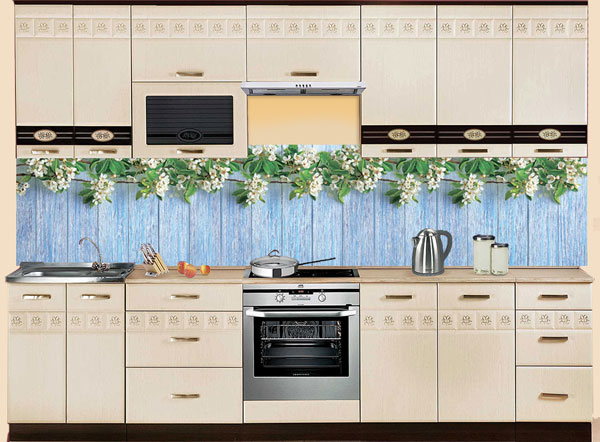 Фартук МДФ SP 163 в интерьере