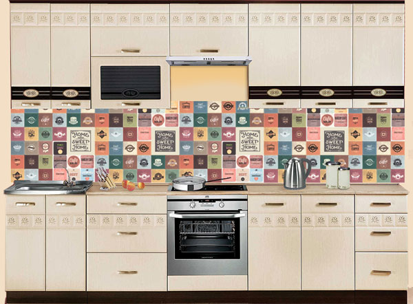 Фартук МДФ SP 167 в интерьере