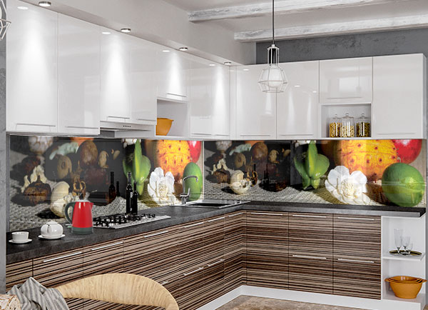 Фартук МДФ SP 013 в интерьере