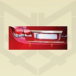 Накладка на кромку крышки багажника Chevrolet Cruze HB