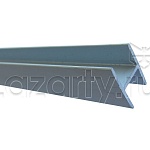 Соединительный H-профиль для МДФ-фартуков 6 мм 3 м