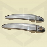 Накладки на ручки дверей BMW E-60 (2 шт)