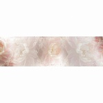 Фартук МДФ Розовые цветы 2