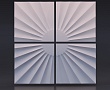 Панель 3D гипсовая Солярис