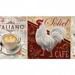 Фартук МДФ Итальяно с тиснением под дерево