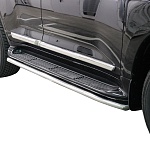 Пороги (окантовка штатного порога) d-53 Land Cruiser ''15