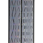 Двухсекционная панель с хромированной полосой Н1-20 Бриз