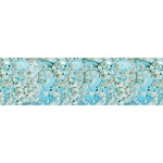 Фартук матовый МДФ Цветы 8