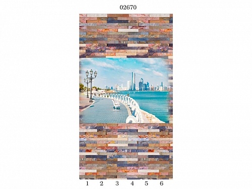 Панель ПВХ Панда Каскад (рис.3)