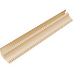 Плинтус для панелей ПВХ потолочный Дуб 