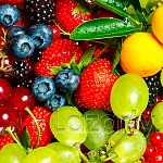 Защитное стекло Фрукты для кухни